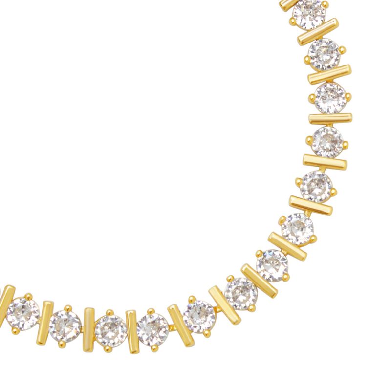 Straight Rigged Tennis Bracelet