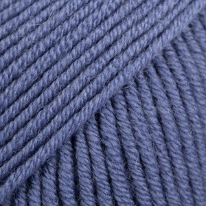 Merino stormblauw uni 13