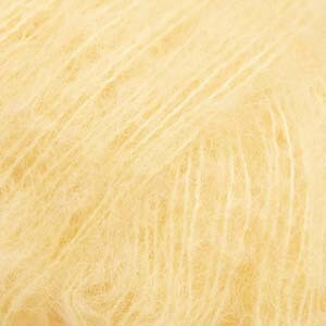 Brushed alpaca silk geel 30