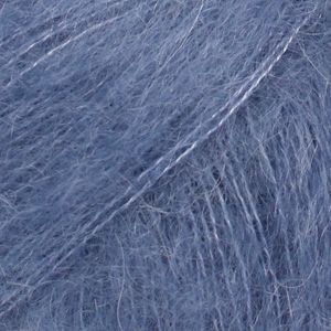 Kid-silk stormblauw uni 39