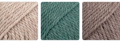 Breipakket XXL Sjaal zand-noordzee-nougat