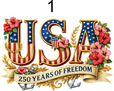 1776 USA 250 T-SHIRTS