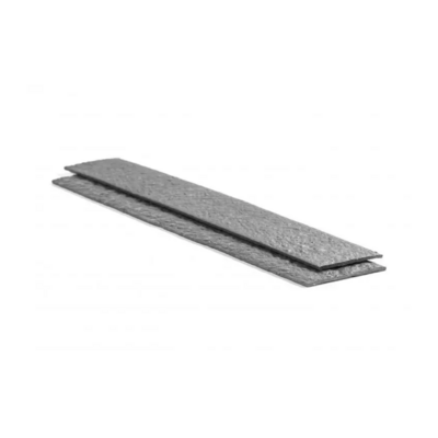Ecolat recht 2m x 14cm x 1cm (grijs)
