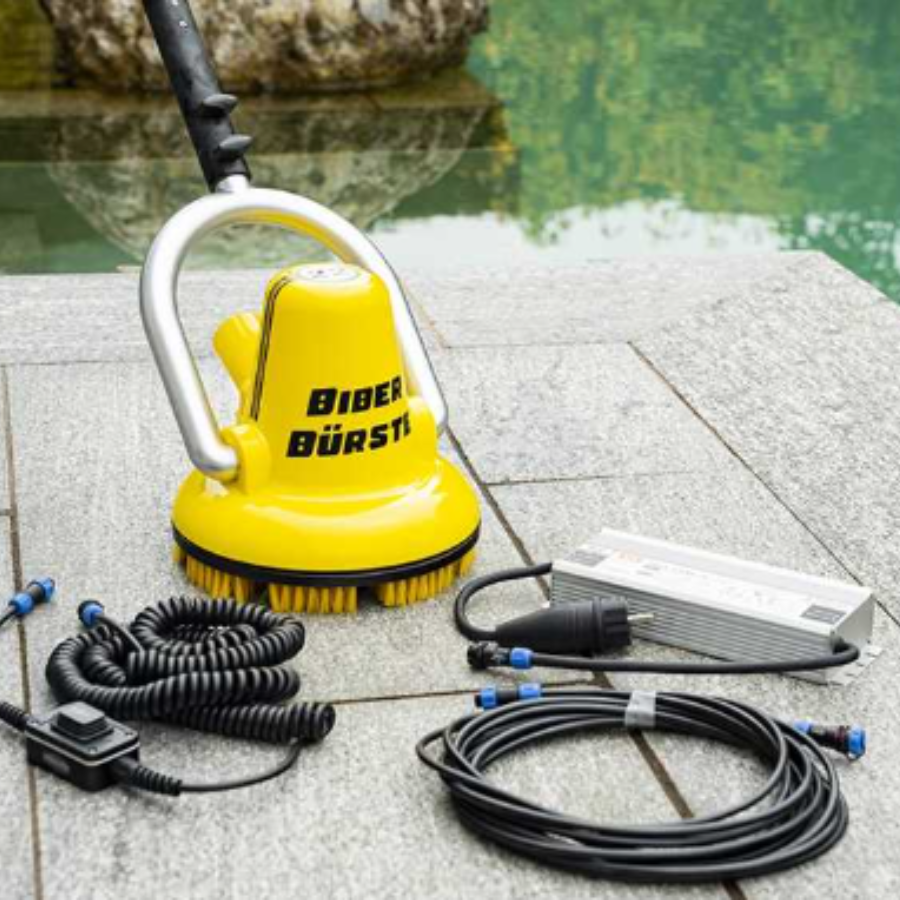 Biber Bürste elektrische vijverborstel met transfo