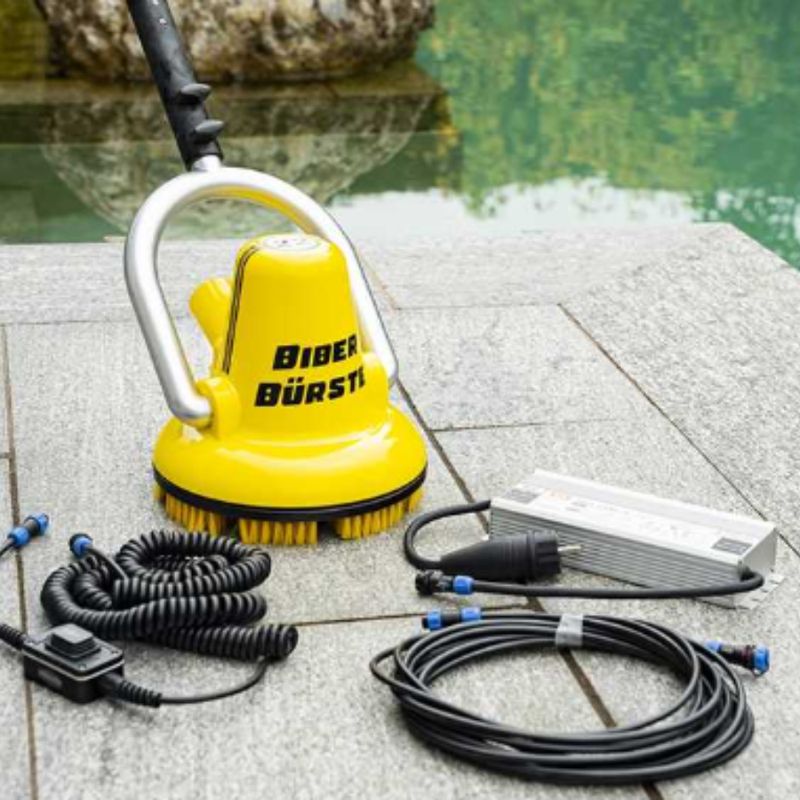 Biber Bürste elektrische vijverborstel met transfo