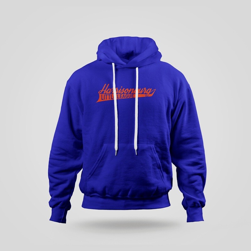 Custom HLLA Hoodie Blue and Orange