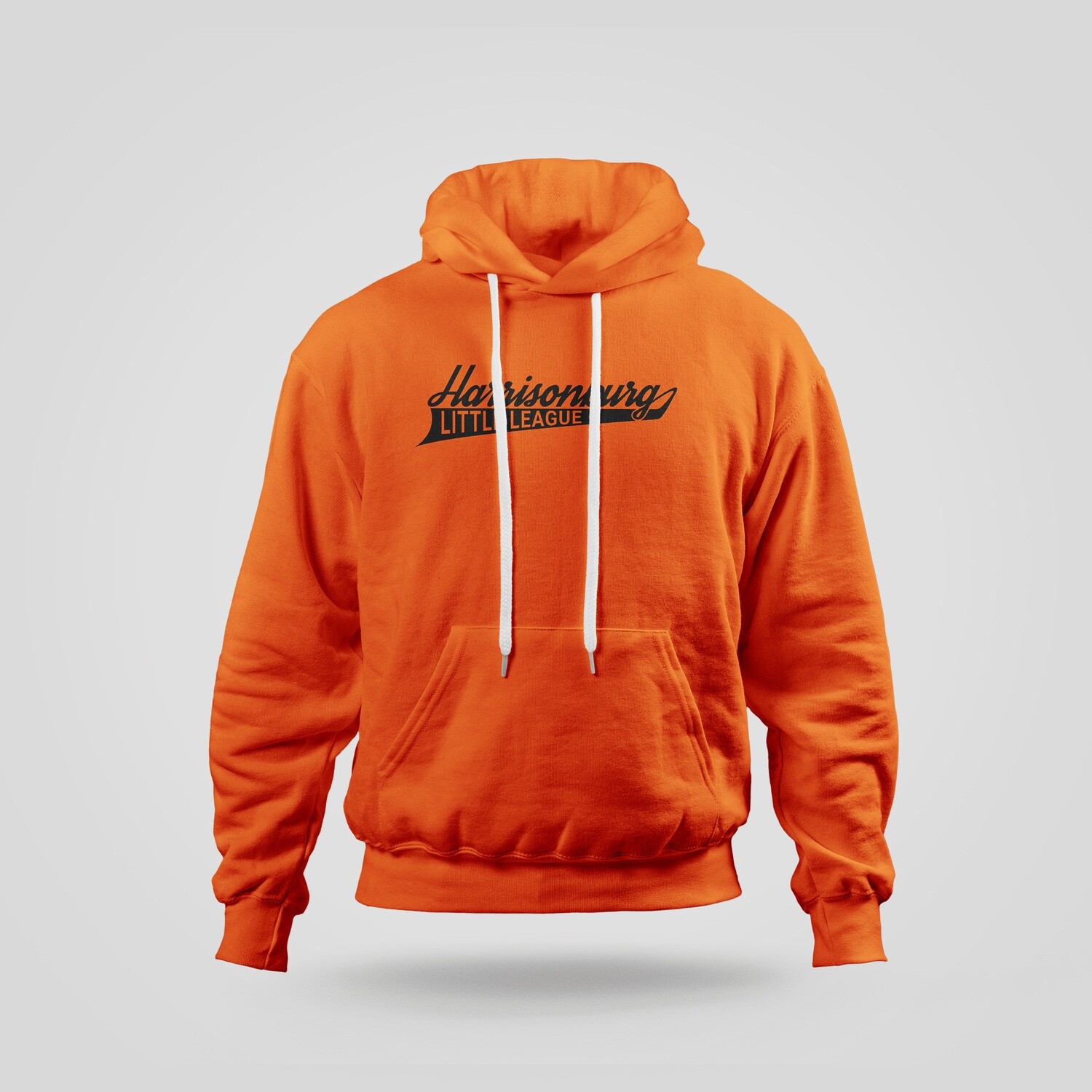 Custom HLLA Hoodie Orange and Black