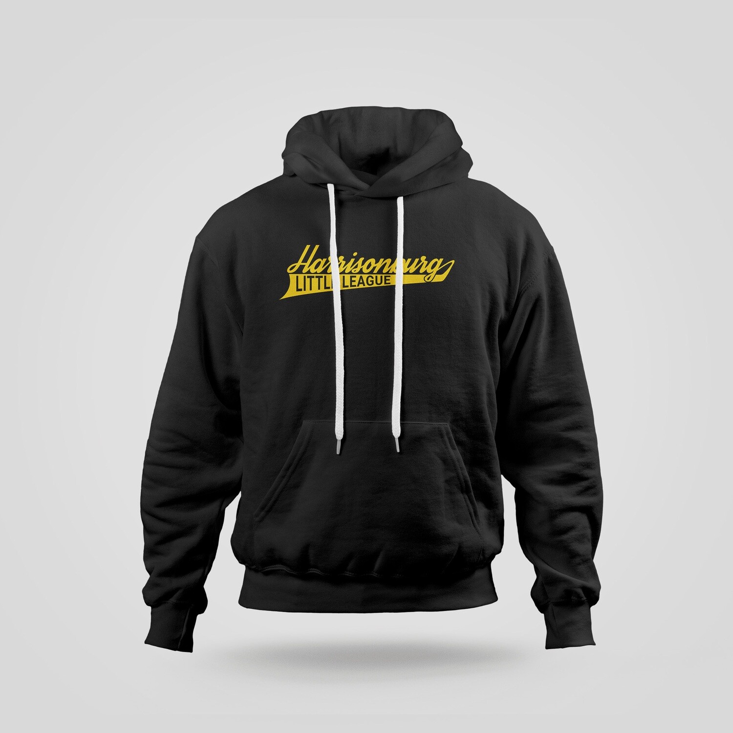 Custom HLLA Hoodie Black and Yellow