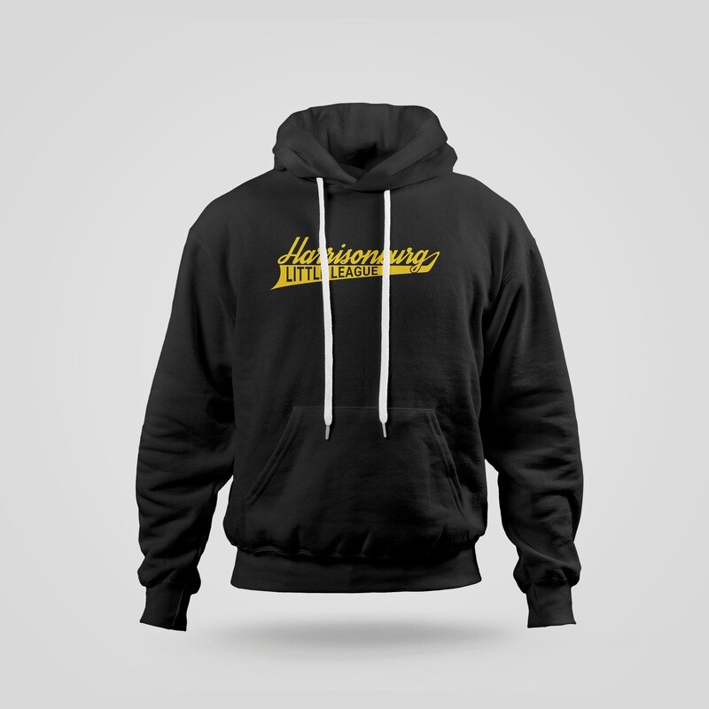 Custom HLLA Hoodie Black and Yellow