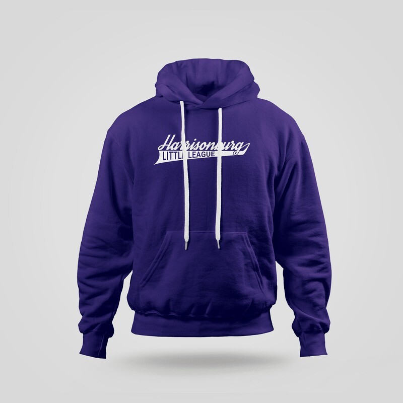 Custom HLLA Hoodie Purple and White