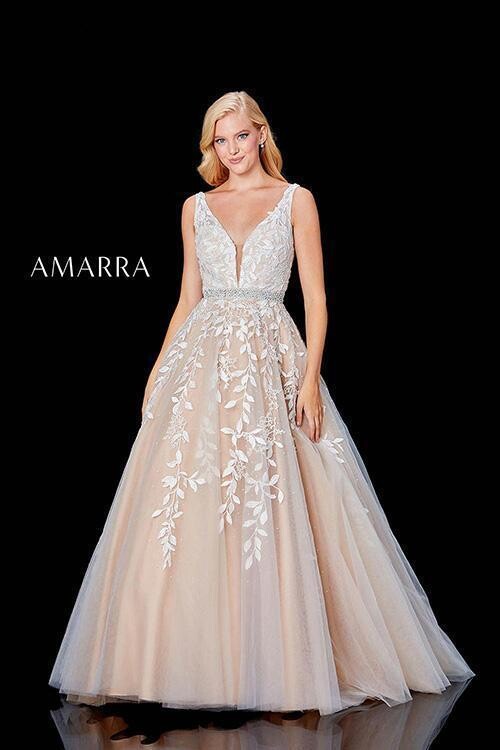 Amarra Dress 20404 Red Size 6