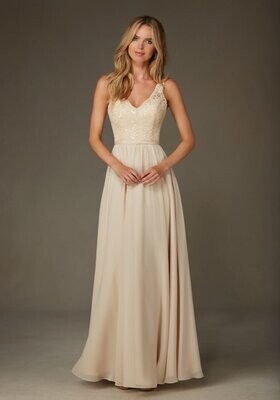 Morilee Bridesmaid Dress 122 Blush Size 8