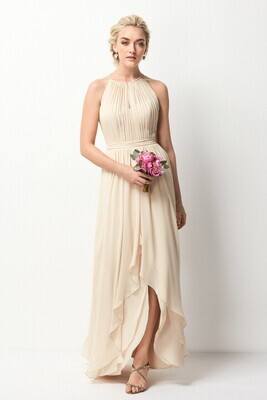 Wtoo by Watters Bridesmaid Dress 209 Cashmere Size 14