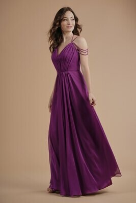 Belsoie by Jasmine Bridesmaid Dress L214003 Cobalt Size 14