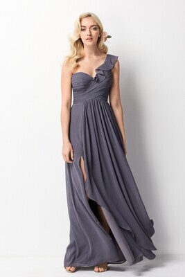 Wtoo by Watters Bridesmaid Dress 201 Pewter Size 6