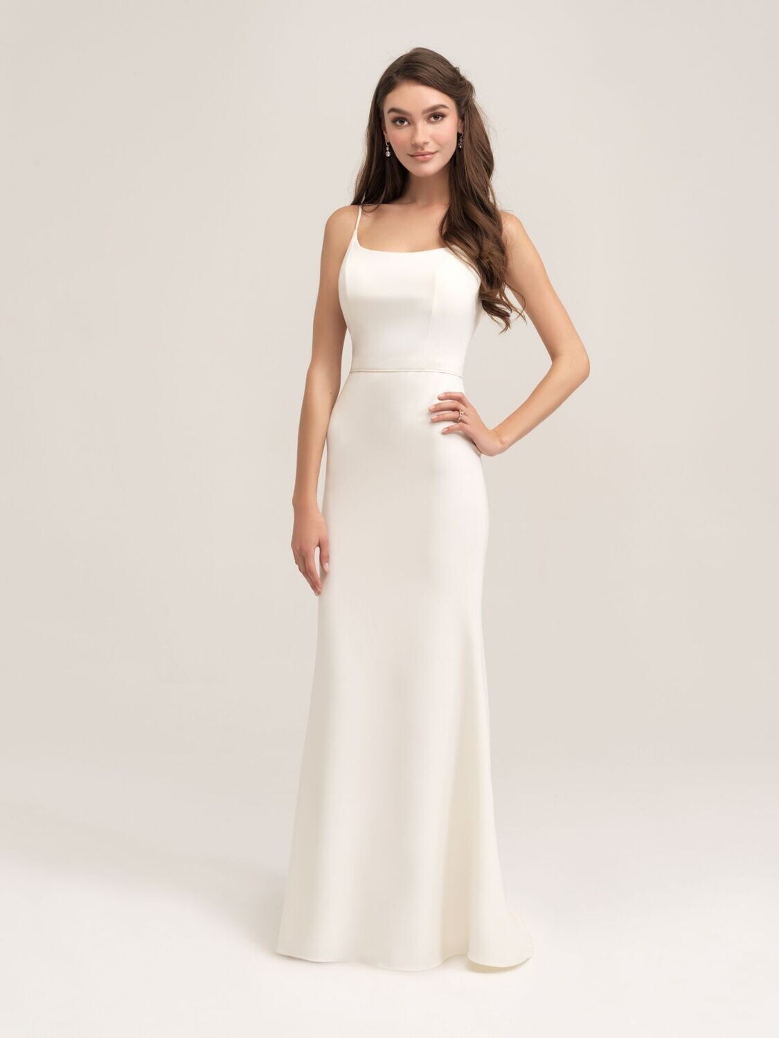 Allure Romance Dress 3452 Ivory Size 12