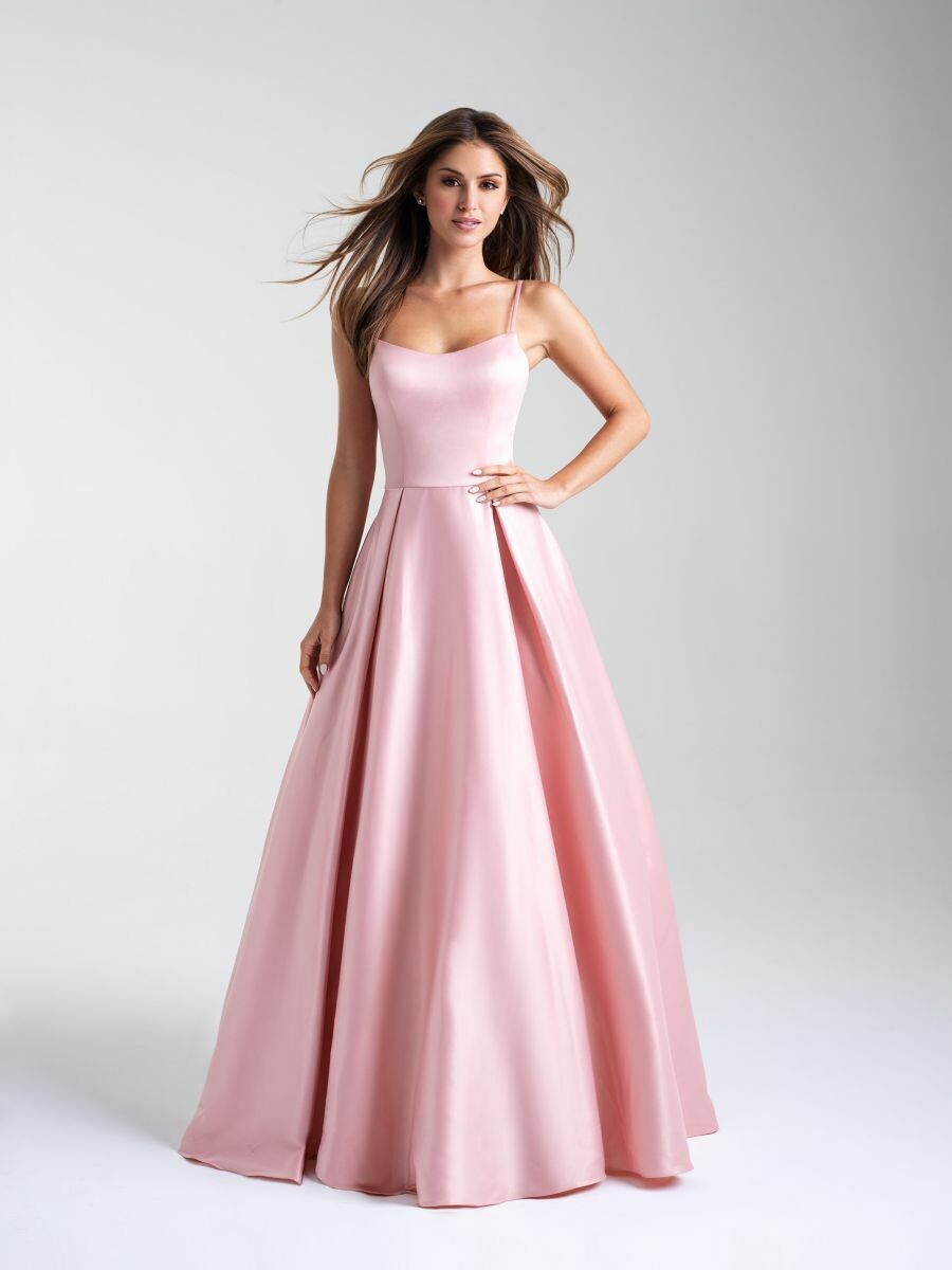 Madison James Dress 20-314 Blush Size 22