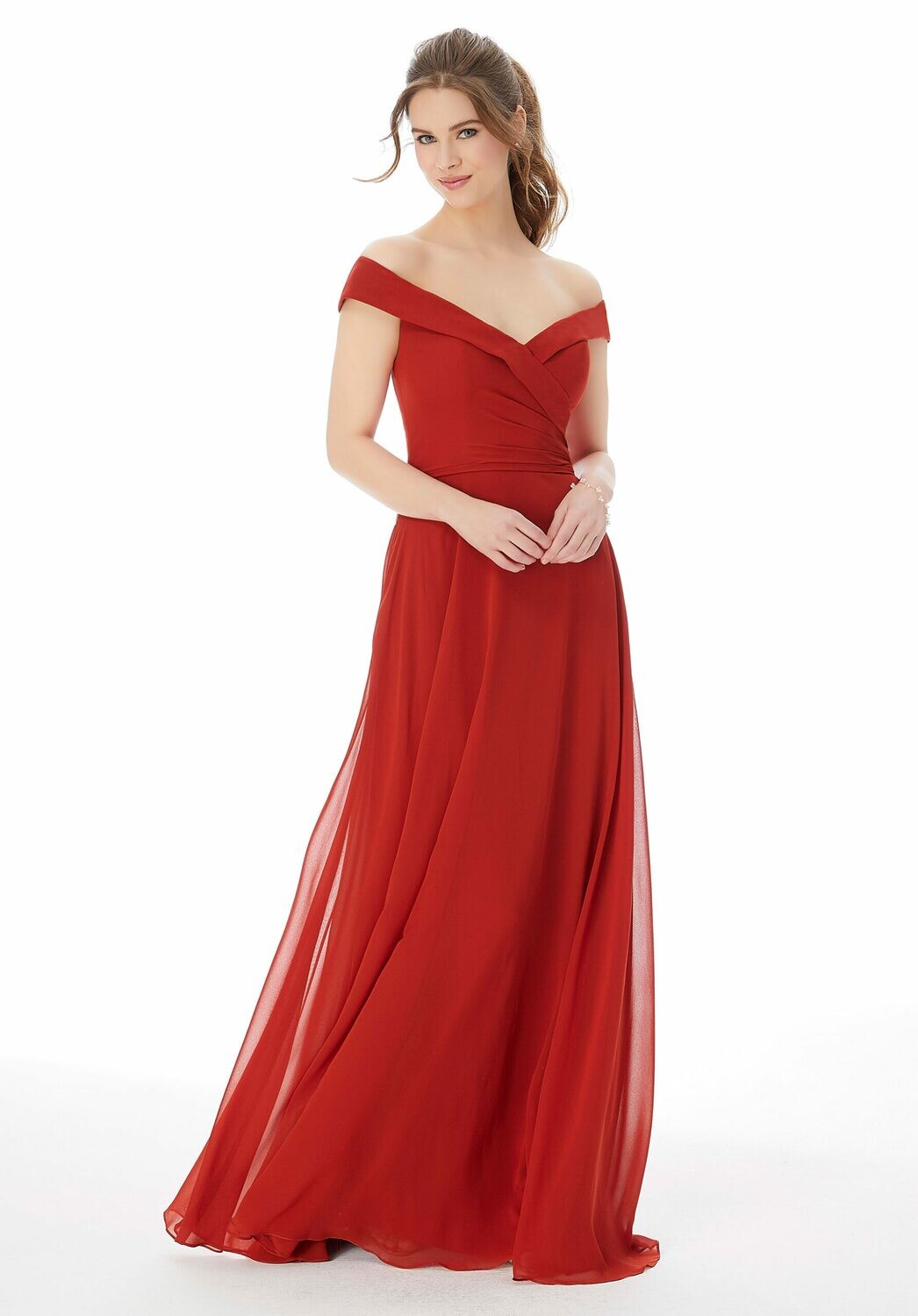 Morilee Bridesmaid Dress 21692 Cinnamon Size 16