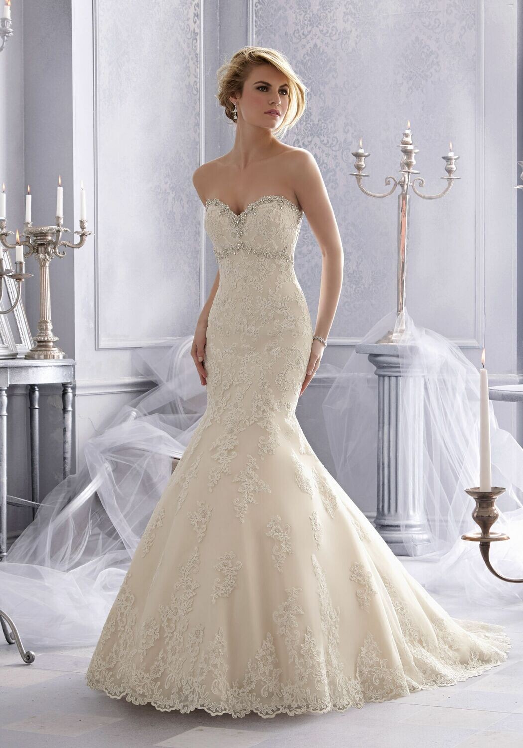 Morilee Dress 2686 Ivory Size 16
