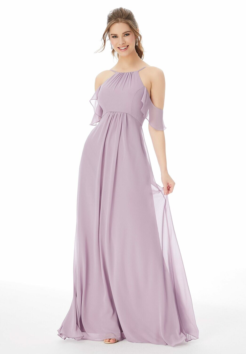 Morilee Bridesmaid Dress 13107 French Lilac Size 6