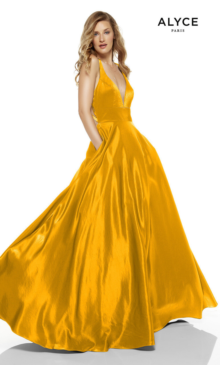 Alyce Paris Dress 1522 Marigolg Size 0