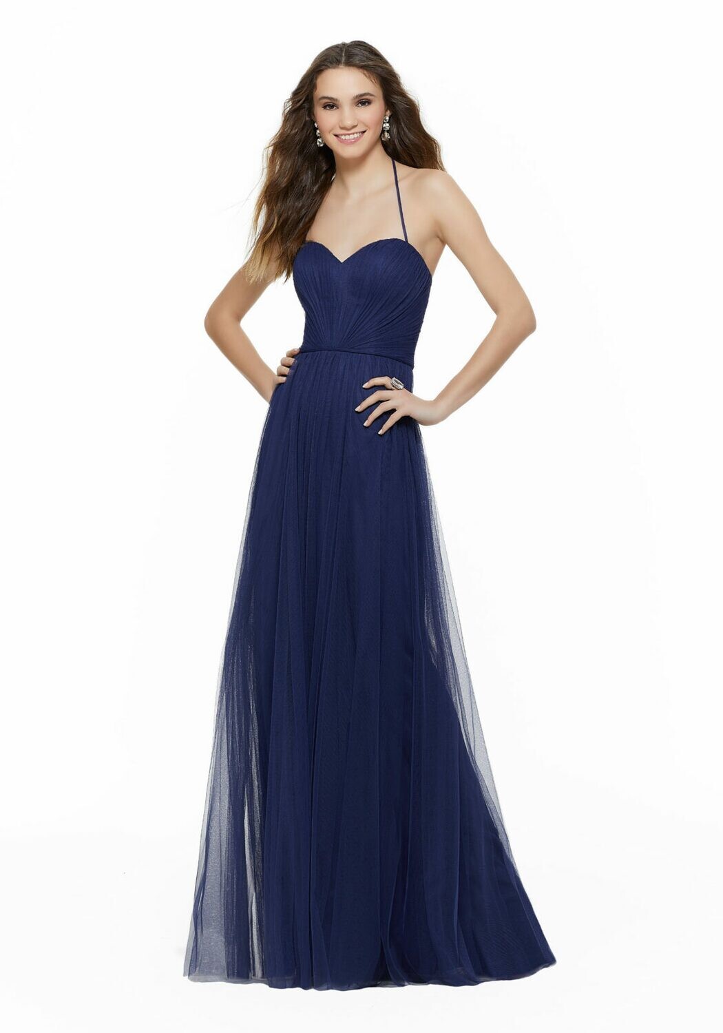 Morilee Bridesmaid Dress 21643 Slate Size 10