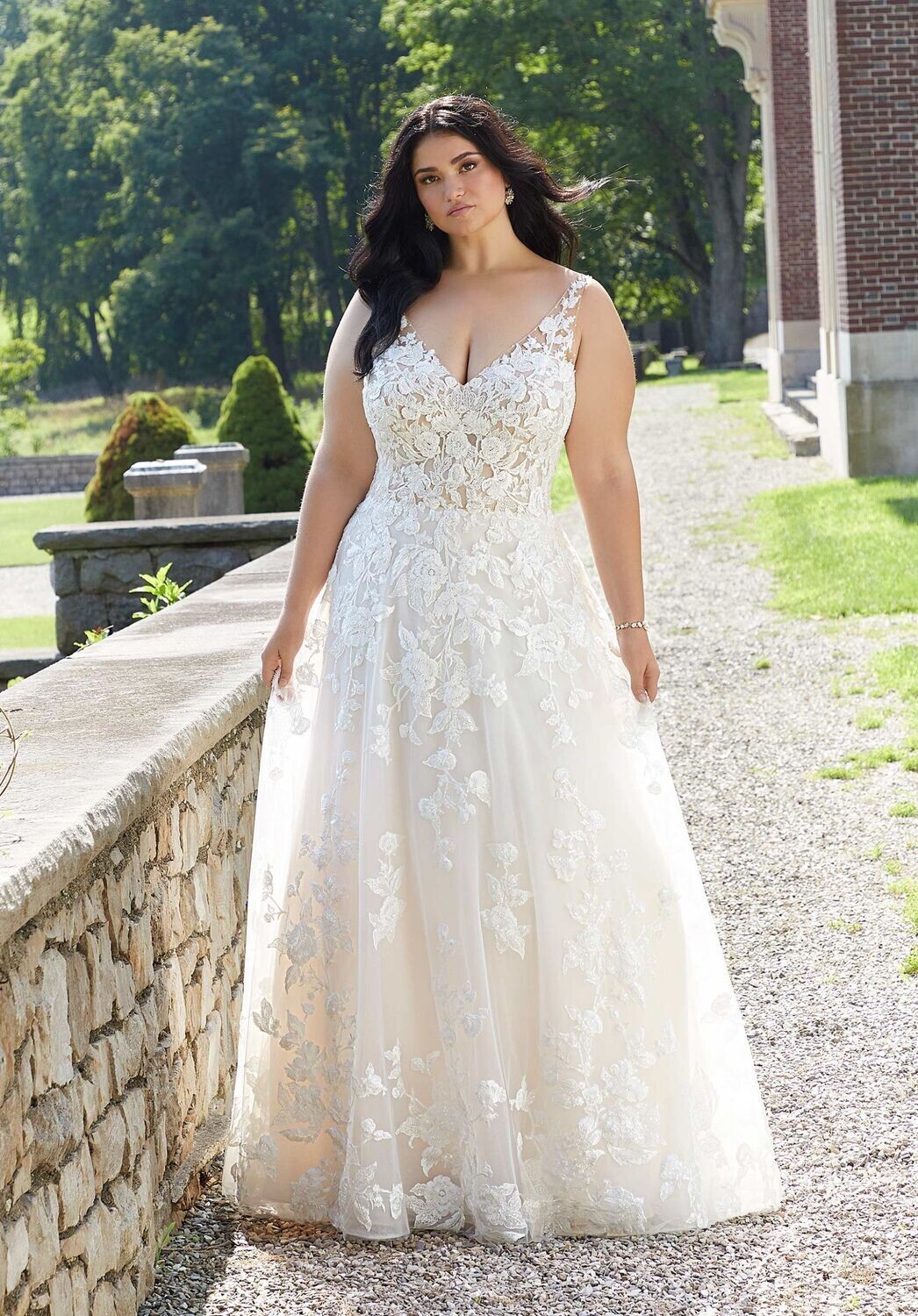 Morilee Dress 3349 Erica Ivory/Porcelain Size 22
