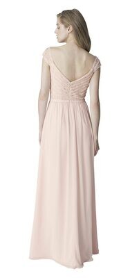 Bill Levkoff Bridesmaid Dress 1250 Petal Pink Size 8