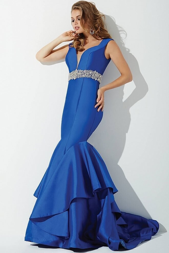 Jovani Dress 28124 Royal Size 14