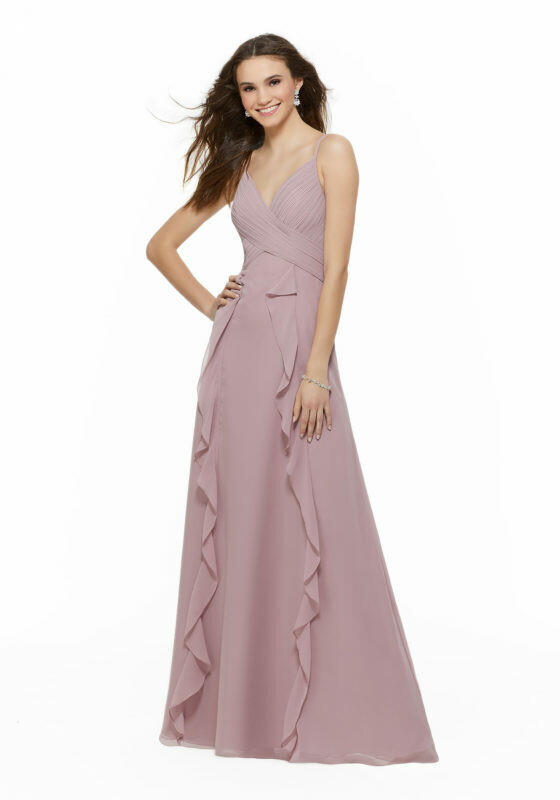 Morilee Bridesmaid Dress 21645 Desert Rose Size 8