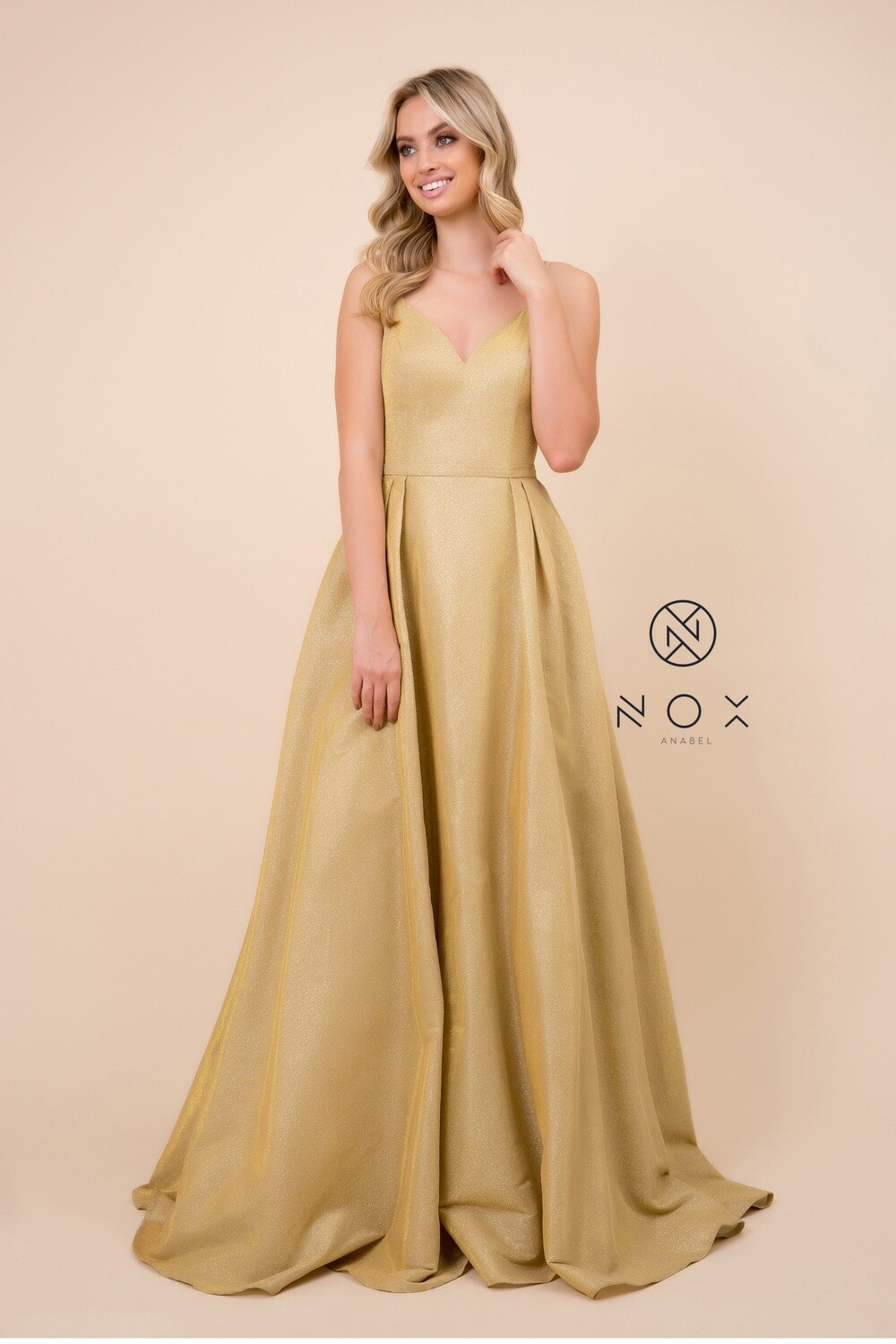 NOX Anabel Dress E228 Gold Size L
