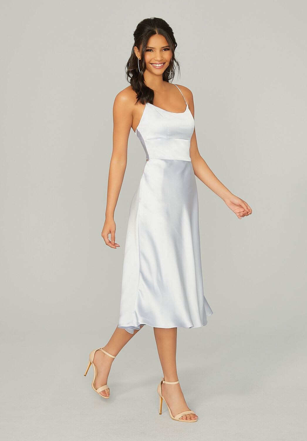 Morilee Bridesmaid Dress 21765 Fog Size 16