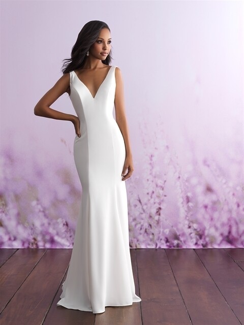 Allure Romance Dress 3101 Ivory Size 6,8,16