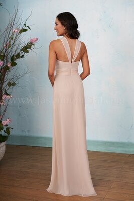 B2 by Jasmine Bridesmaid Dress B203004 Ivory Size 8