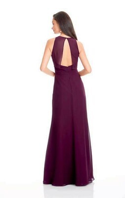 Bill Levkoff Bridesmaid Dress 1554 Wine Size 12