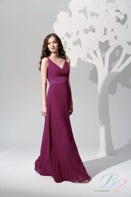 B2 by Jasmine Bridesmaid Dress B2088 Scarlet Size 12