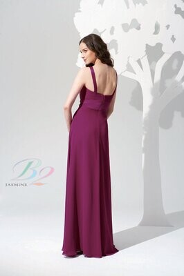 B2 by Jasmine Bridesmaid Dress B2088 Scarlet Size 12