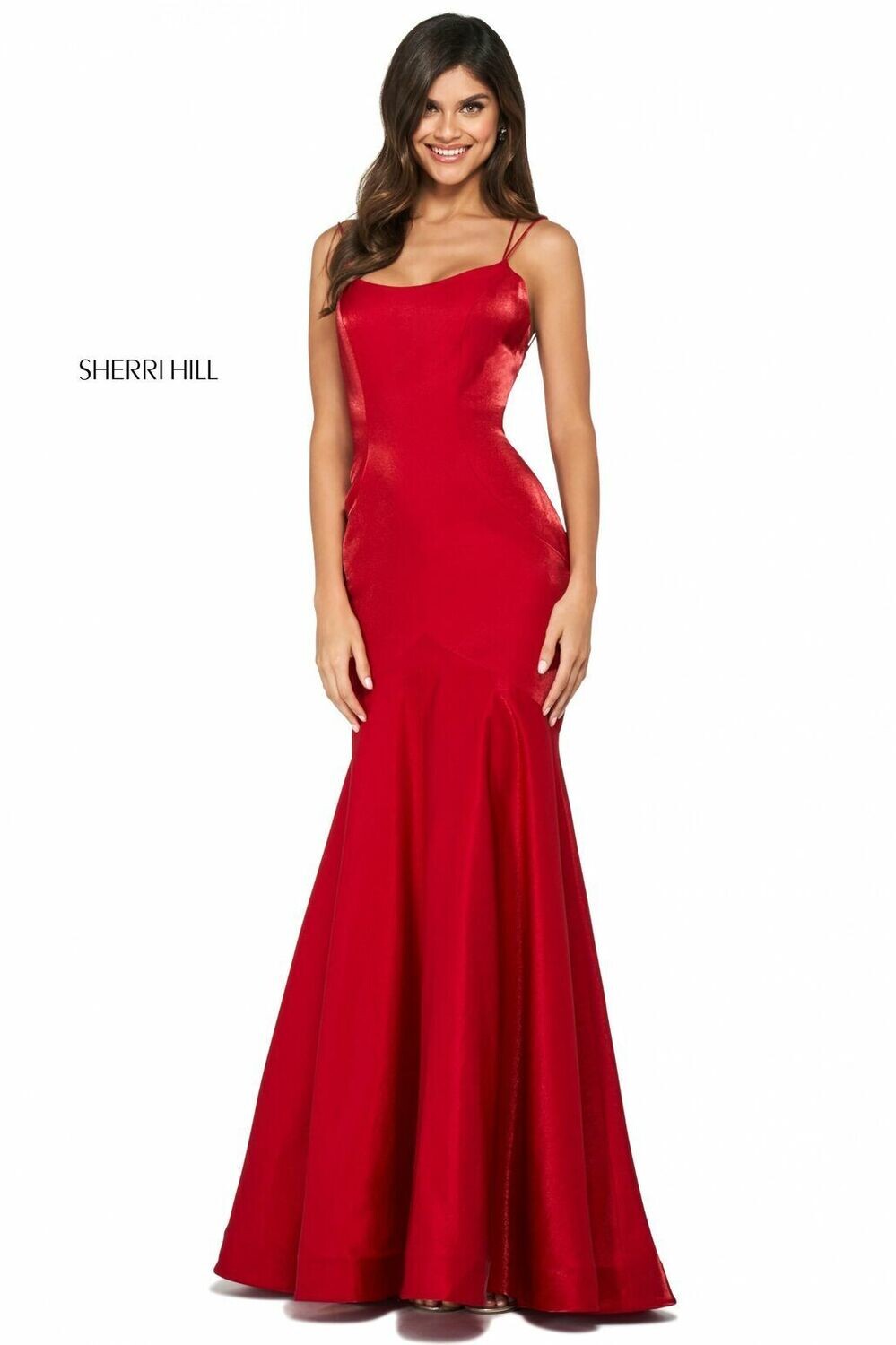 Sherri Hill Dress 53351 Red Size 14