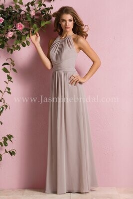 B2 by Jasmine Bridesmaid Dress B173057 Taupe Size 16