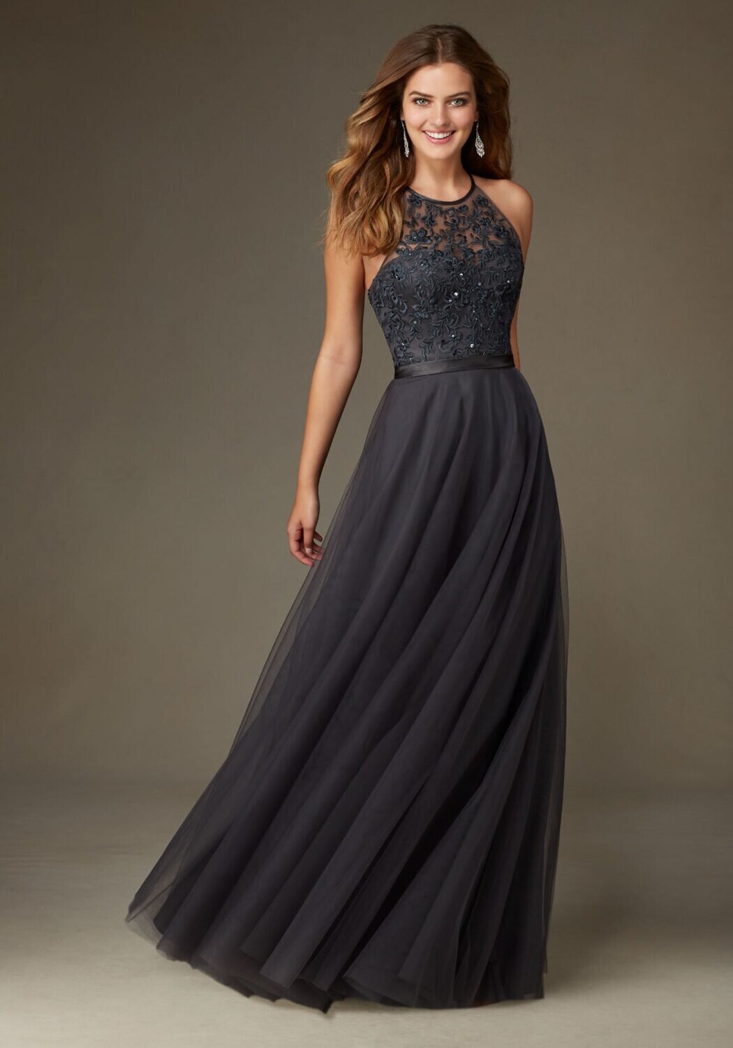 Morilee Bridesmaid Dress 136 Eggplant Size 14