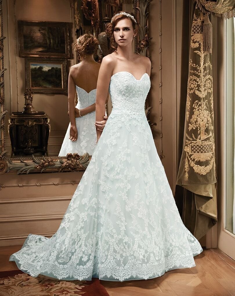 Casablanca Dress 2127 Champagne/Ivory/Silver Size 10