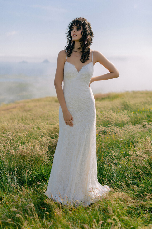 Wilderly Bride Dress F284 Miranda Sand/Champagne/Ivory Size 8
