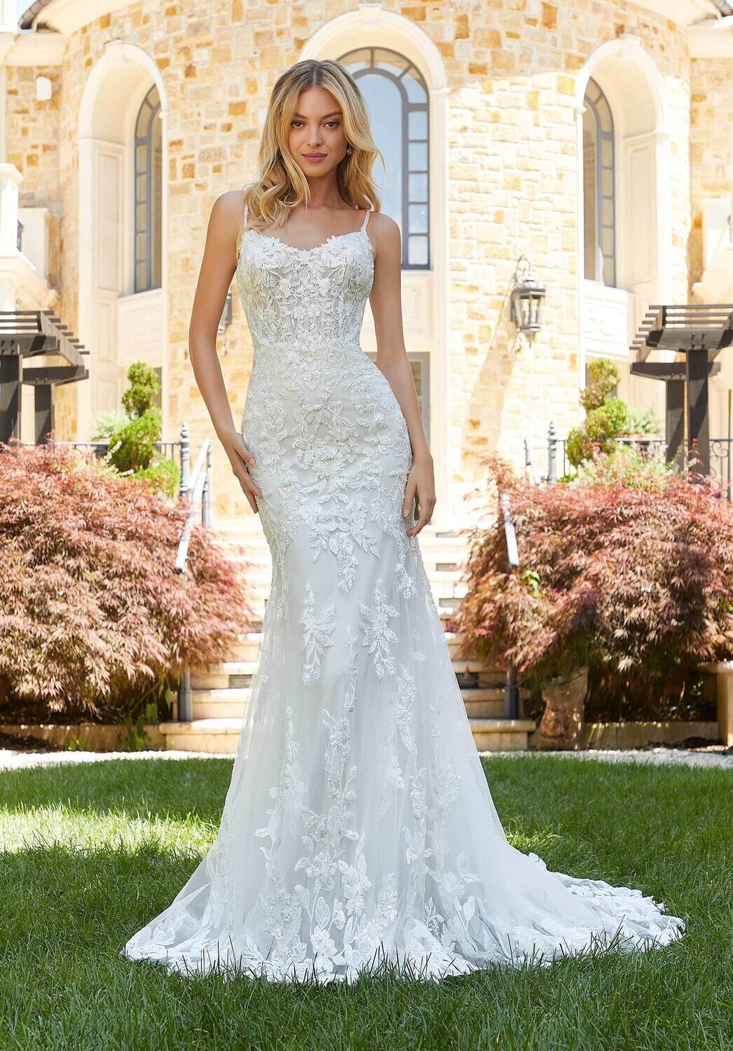 Morilee Dress 2624 Pascha Ivory/Sand/Honey Size 18