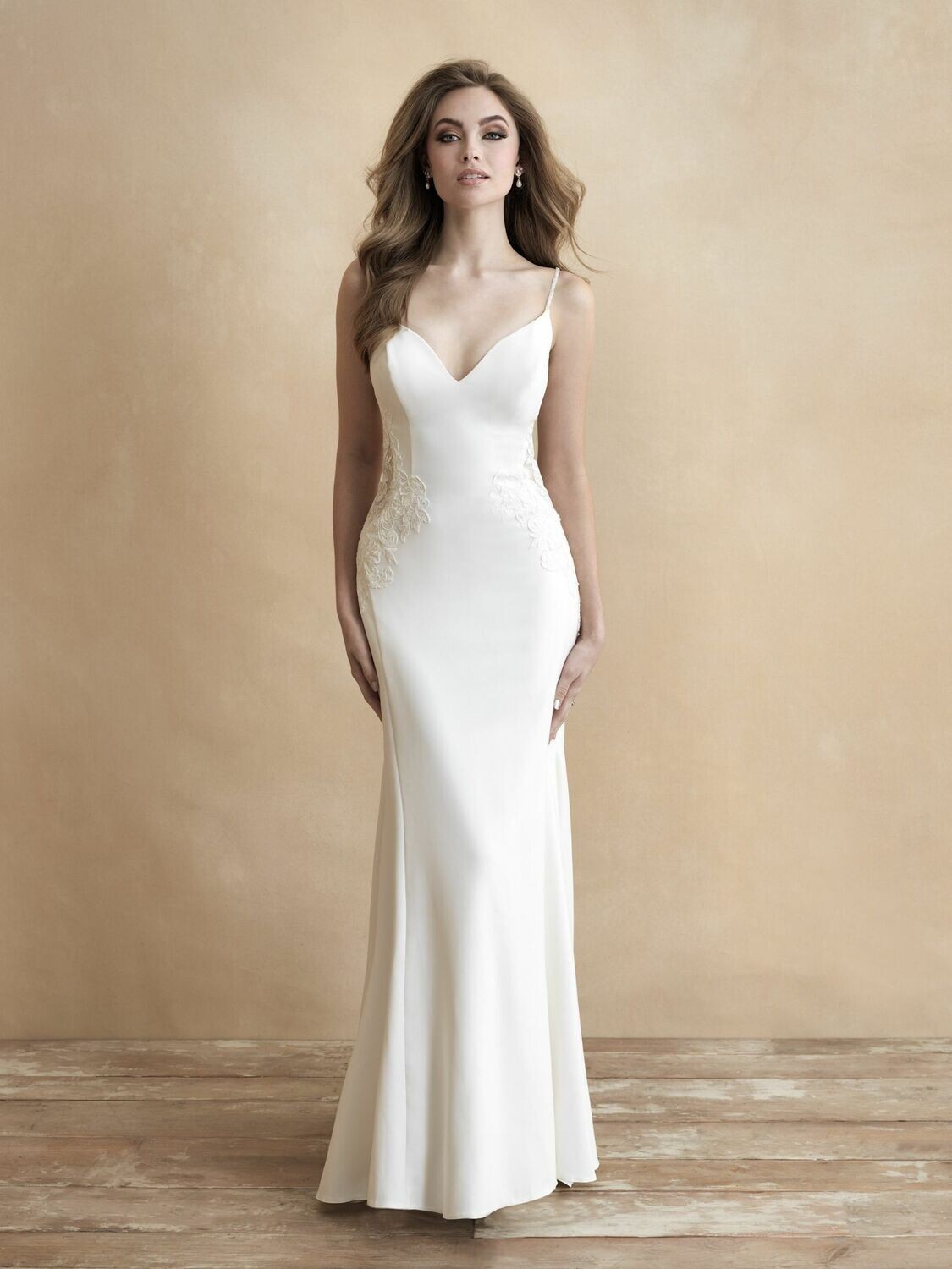 Allure Romance Dress 3304 Ivory Size 10