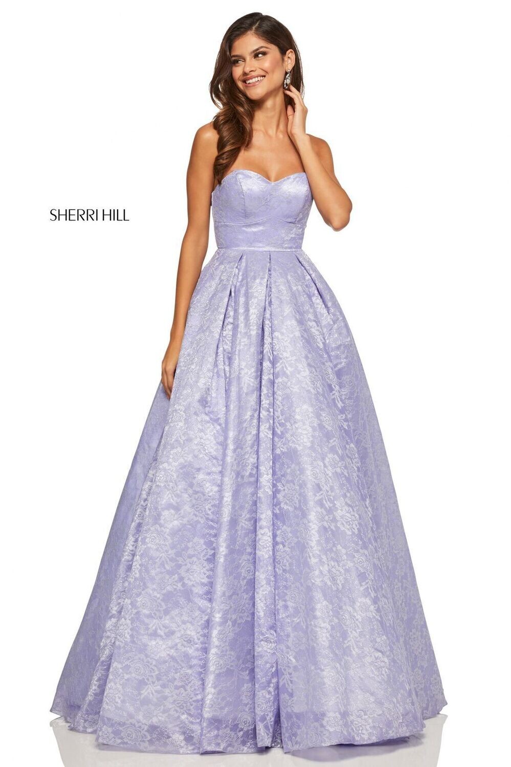 Sherri Hill Dress 52500 Lilac Size 0,2,4,6