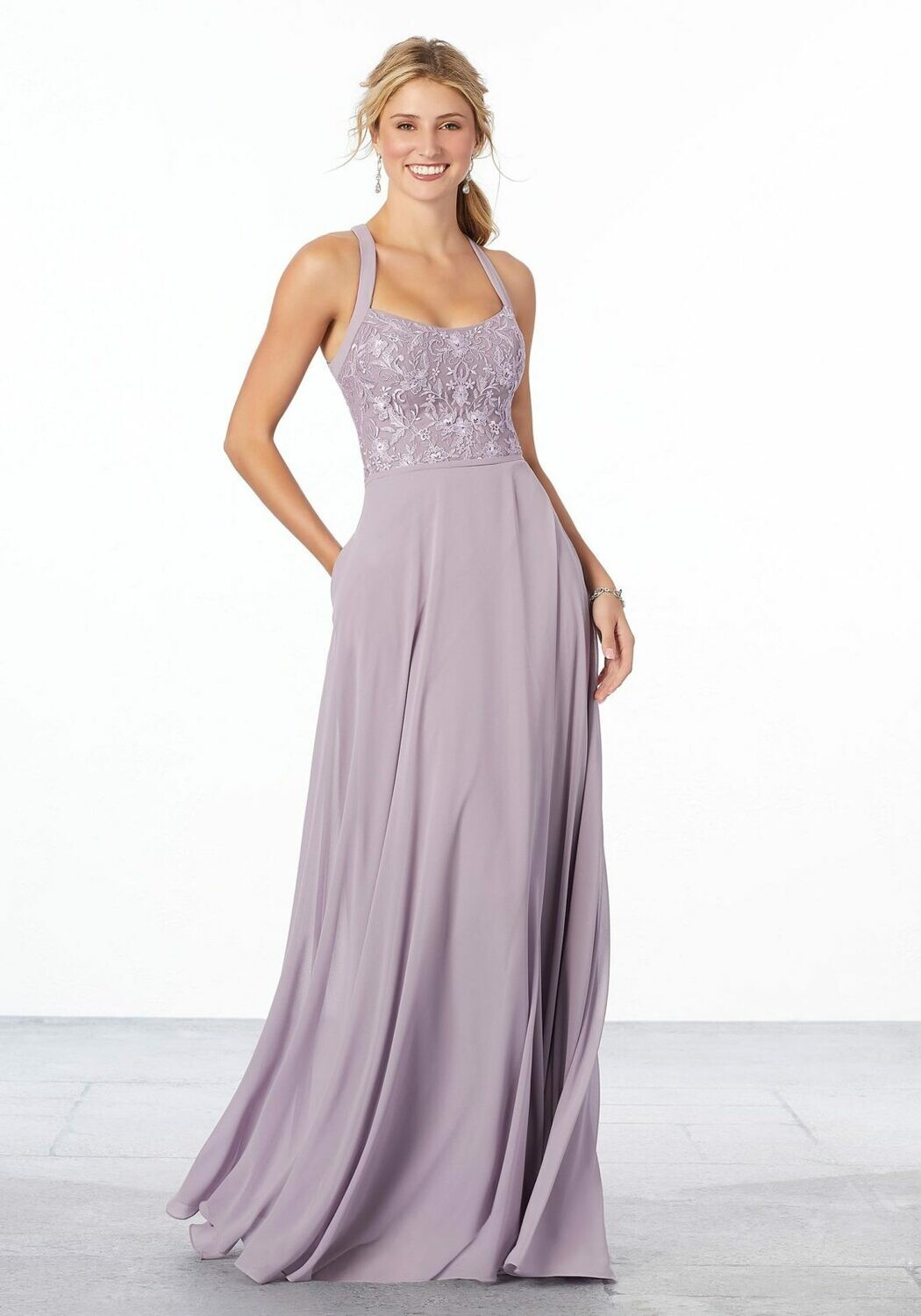 Morilee Bridesmaid Dress 21665 Blush Size 12