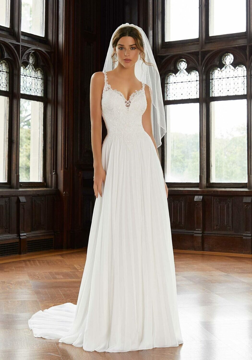Morilee Dress 5819 Shannon Ivory Size 10