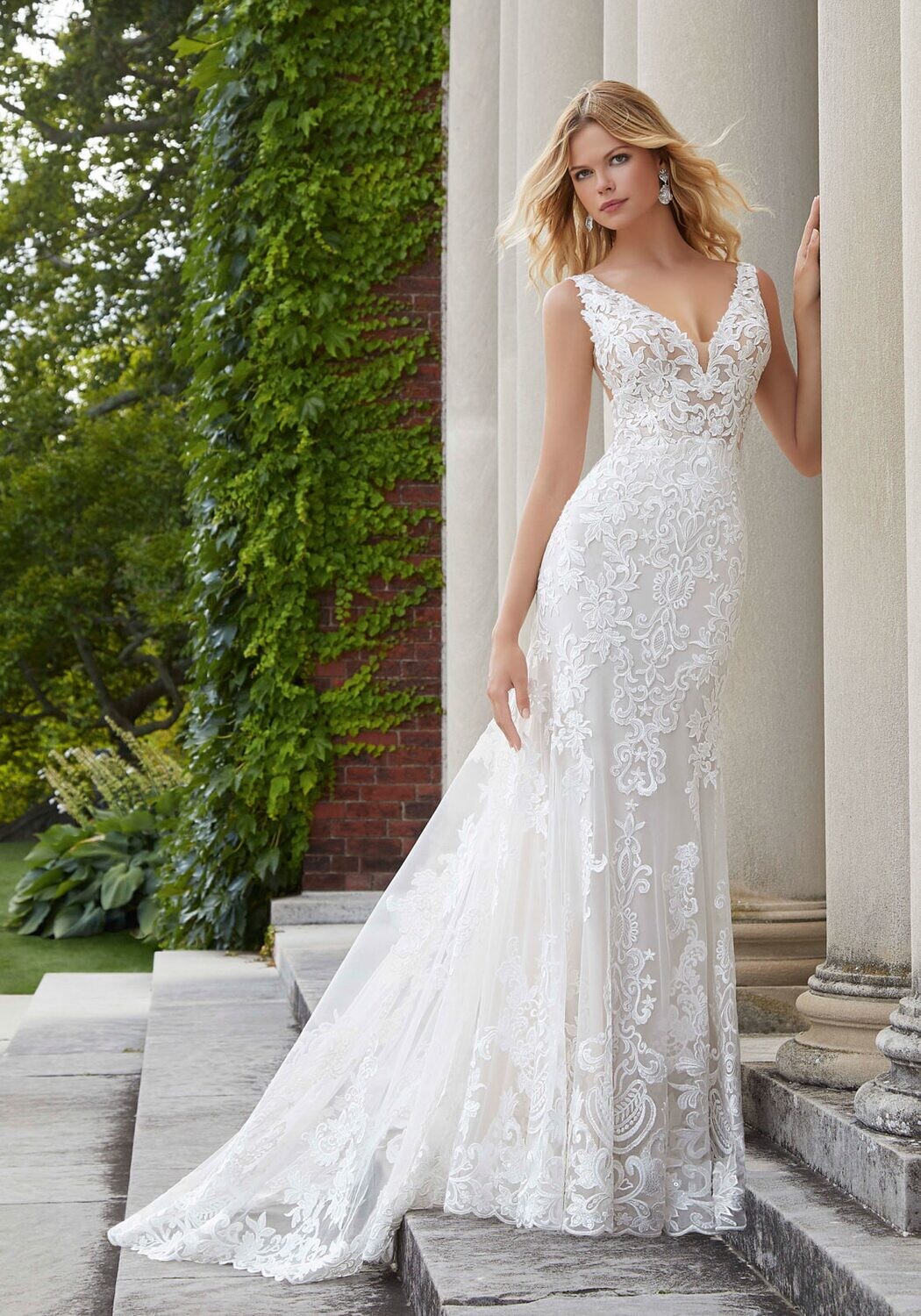 Morilee Dress 2039 Petula Ivory/Champ. Size 14