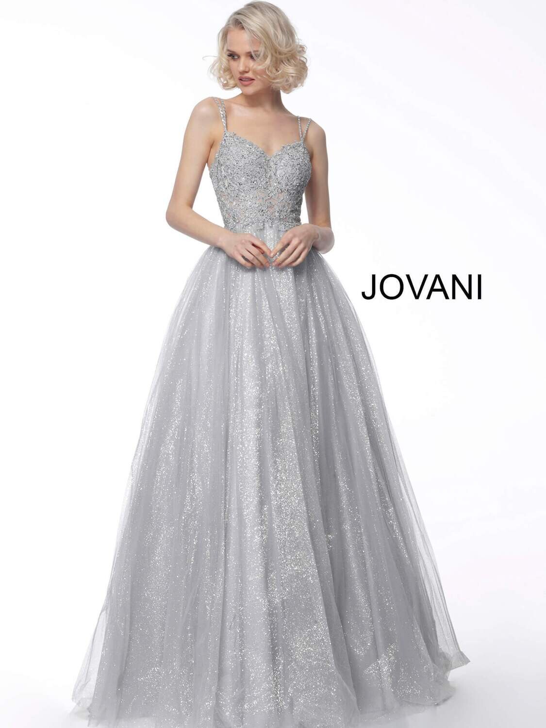 Jovani Dress 67051 White Size 6