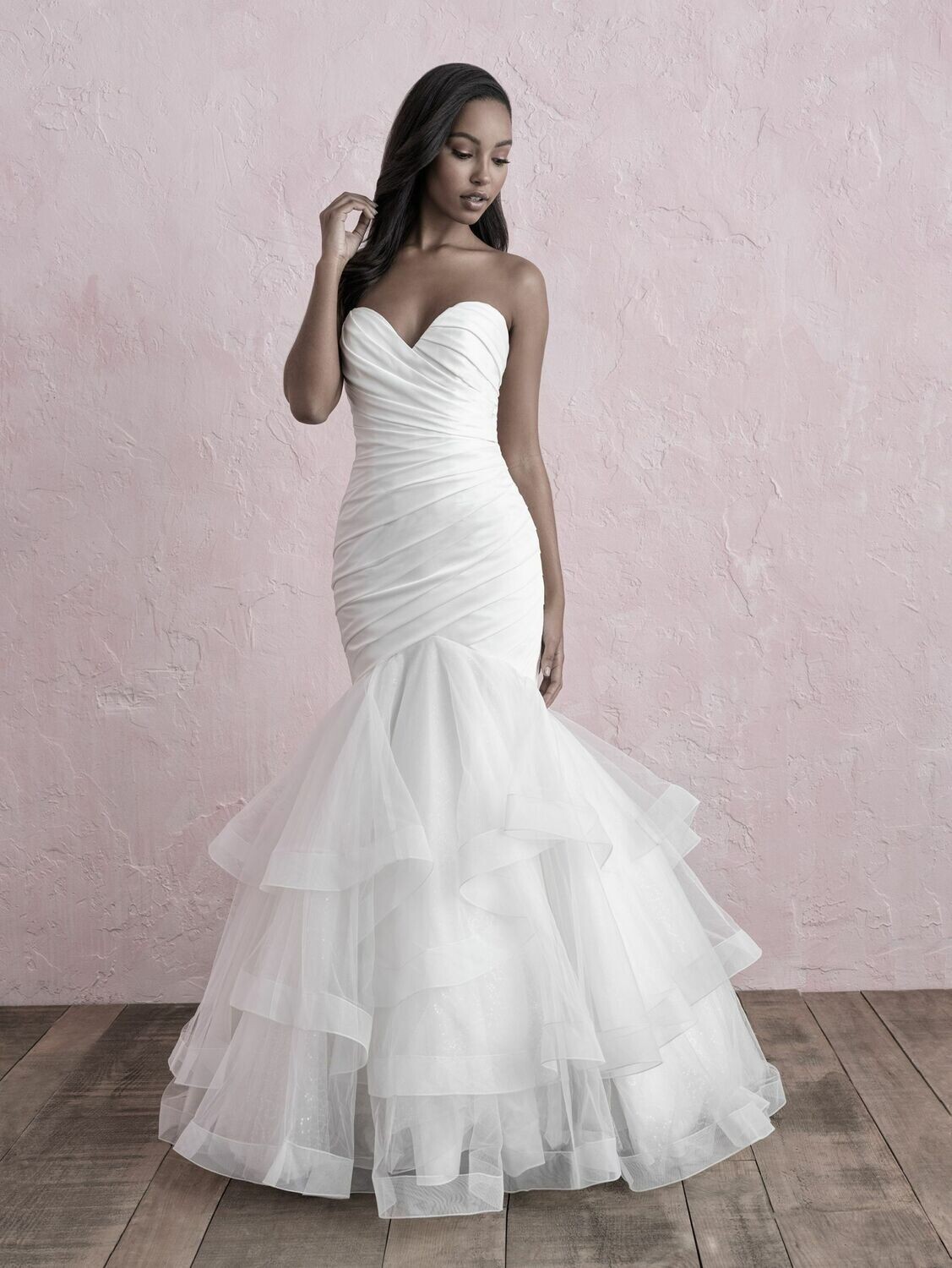 Allure Romance Dress 3258 Ivory Size 22